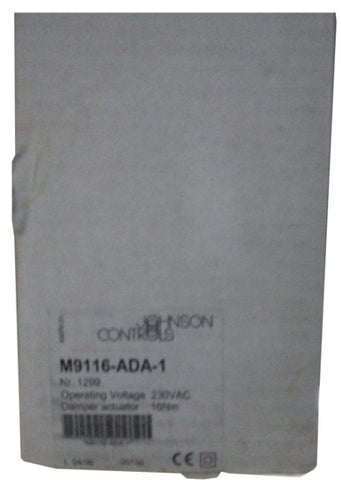 Johnson Controls Actuator M9116-ADA-1