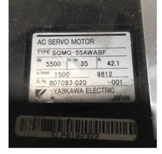 Yaskawa Servo Motor SGMG-55AWABF