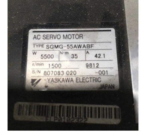 Yaskawa Servo Motor SGMG-55AWABF