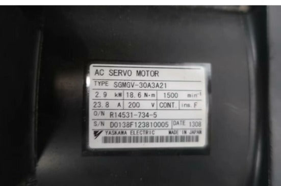Yaskawa Servo Motor SGMGV-30A3A21