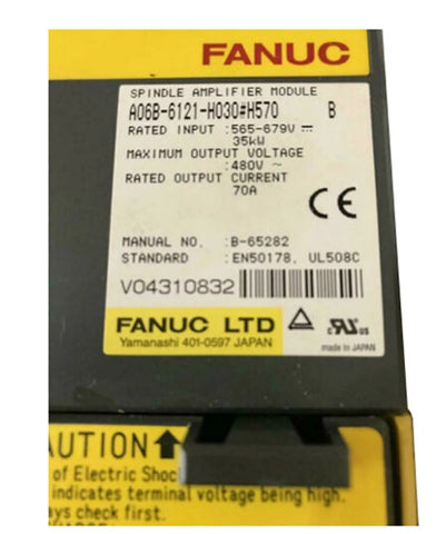 Ventiladoruc Servoaccionamiento A06B-6121-H030#H570