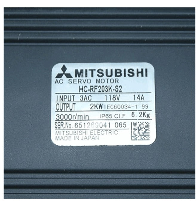 Mitsubishi Servo Motor HC-RF203K-S2