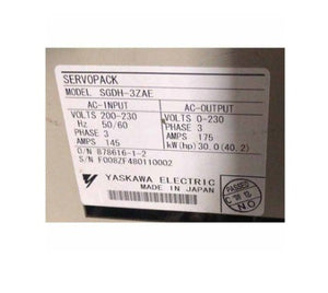 Yaskawa Servoaccionamiento SGDH-3ZAE