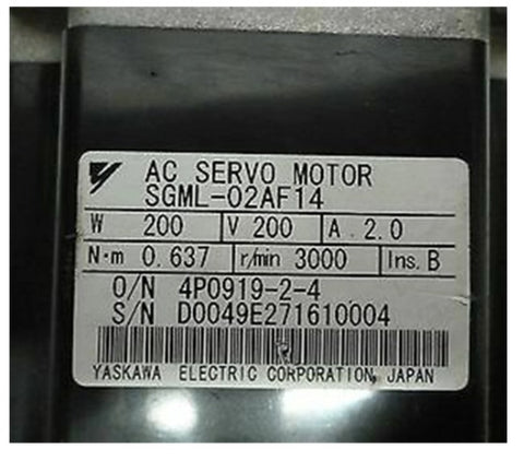 Yaskawa Servo Motor SGML-02AF14