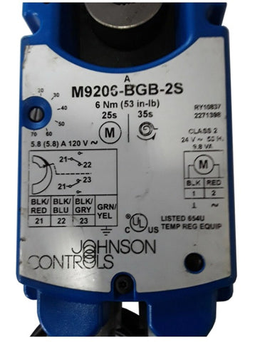 Johnson Controls Actuator M9206-BGB-2S
