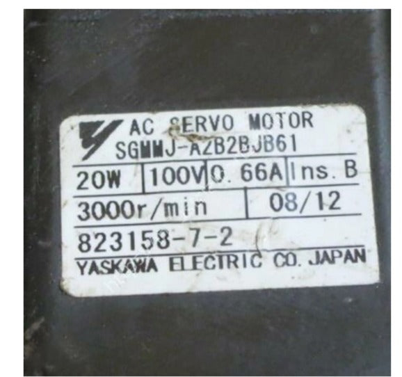Yaskawa Servo Motor SGMMJ-A2B2BJB61