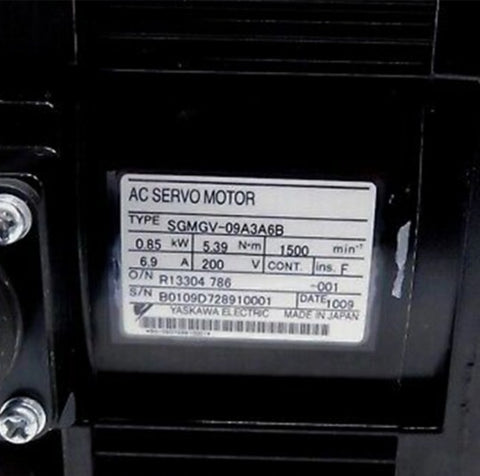 Yaskawa Servo Motor SGMGV-09A3A6B