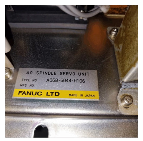 Ventiladoruc Servoaccionamiento A06B-6044-H106