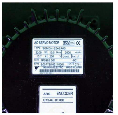 Yaskawa Servo Motor SGMDH-22A2A6S