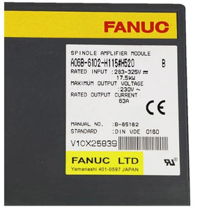 Ventiladoruc Servoaccionamiento A06B-6102-H115#H520