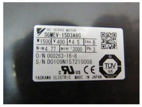 Yaskawa Servo Motor SGMEV-15D3A6C