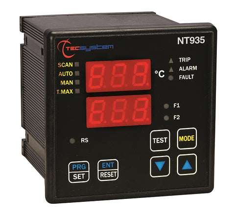 TECSYSTEM Temperature control of resin-encapsulated and dry-type MV transformers NT935-IR AD+TIR409