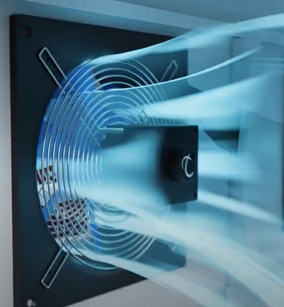 TECSYSTEM Forced ventilation systems SMART EXTRACTOR + CONTROL BOX