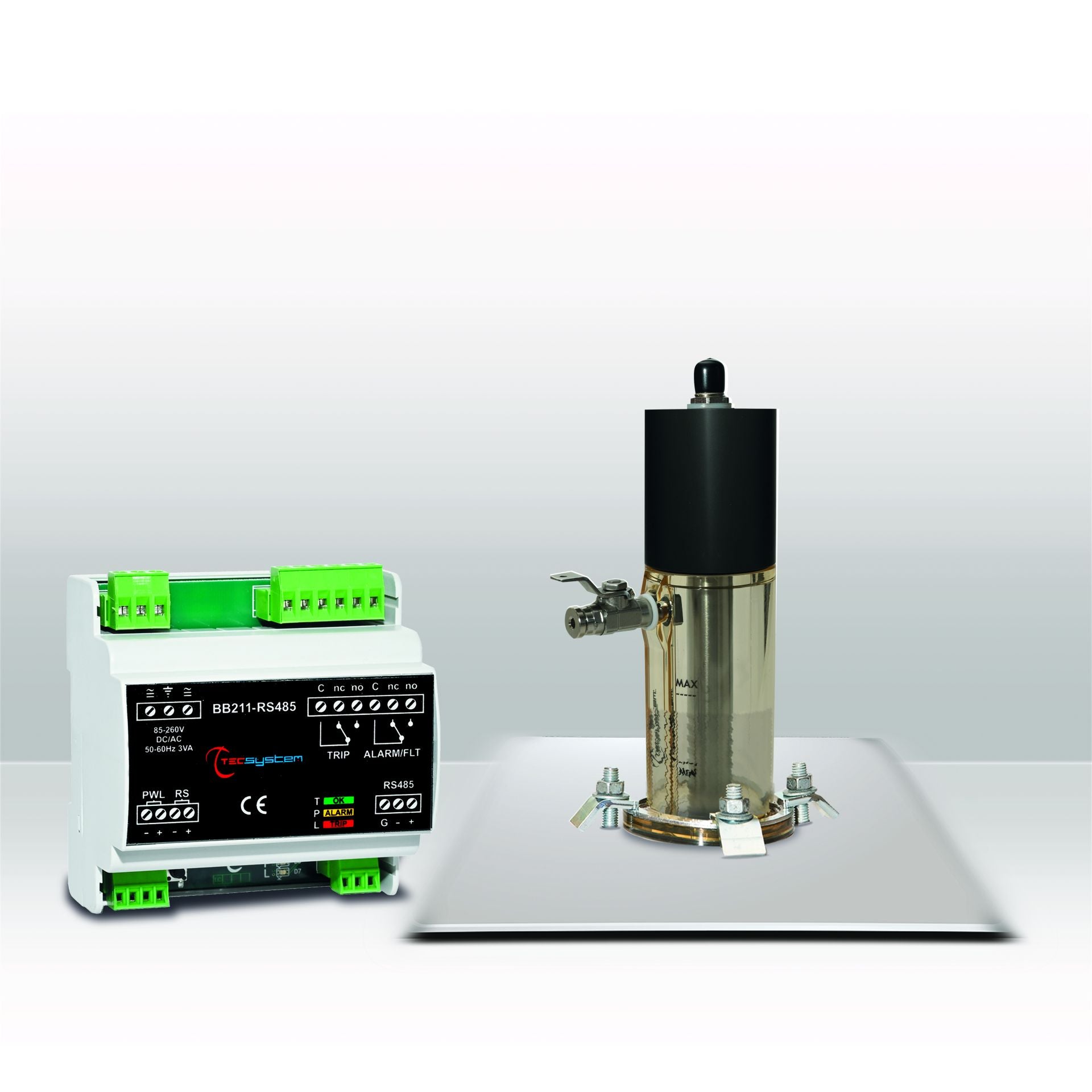TECSYSTEM Temperature control of power oil and hermetic transformers TPL 503 SYSTEM