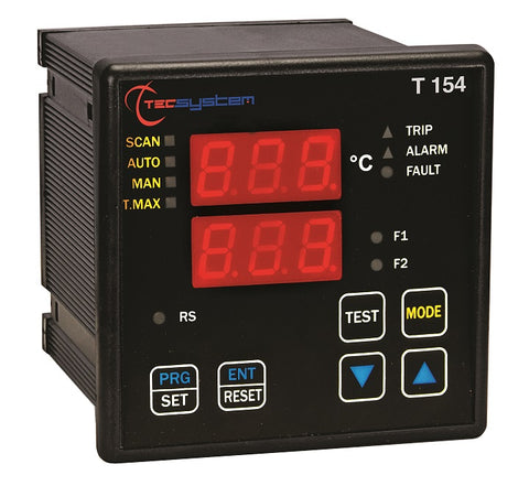 TECSYSTEM Temperature control of resin-encapsulated and dry-type MV transformers T154