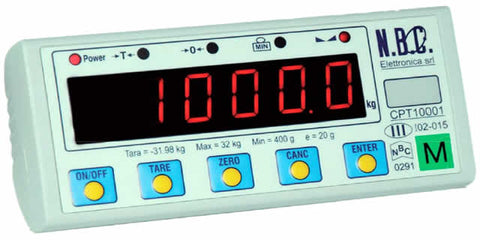 NBC Indicador de peso digital CPT 02