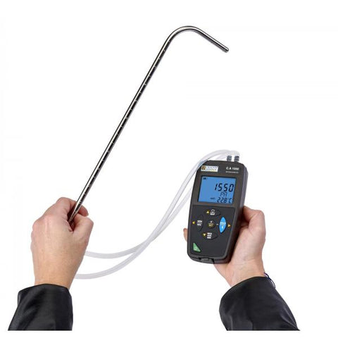CHAUVIN ARNOUX P01654555 - KIT CA 1550 - DIGITAL MICROANEMOMETER 2450 PA and PITOT TUBE