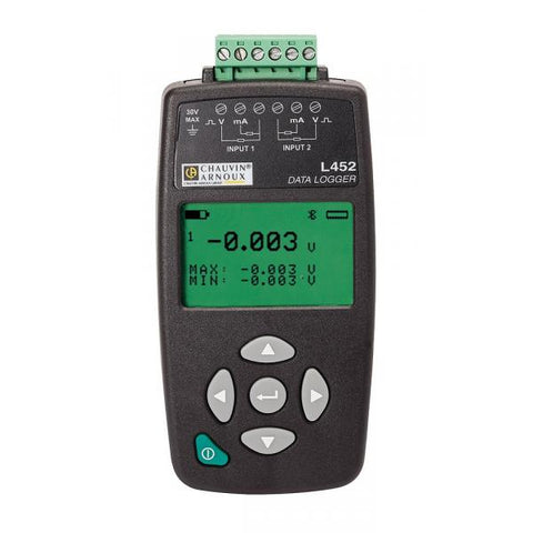 CHAUVIN ARNOUX P01157201 - L452 2-channel data logger