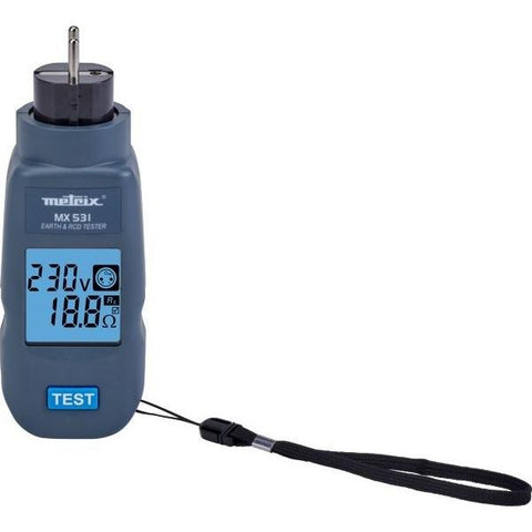CHAUVIN ARNOUX MX0531 - MX531 - 2P+E, Earth and RCD 30mA socket tester