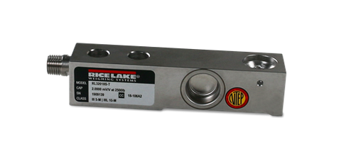 Rice Lake RL32018S-T Stainless Steel, Single-ended Beam Load Cell / Celdas de carga / Células de carga