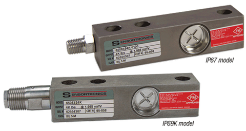 VPG Sensortronics 65083S Single-ended Beam, Stainless Steel Load Cell / Celdas de carga / Células de carga