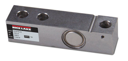 Rice Lake RL32019S-HE Stainless Steel, Single-ended Beam / Celdas de carga / Células de carga