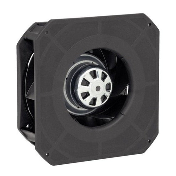 EBMPAPST EC CENTRIFUGAL FAN K3G190-RD45-01
