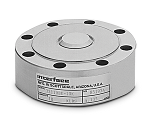 Interface 85193A 3200 Series Stainless Steel, Compression Disk Load Cell / Celdas de carga / Células de carga