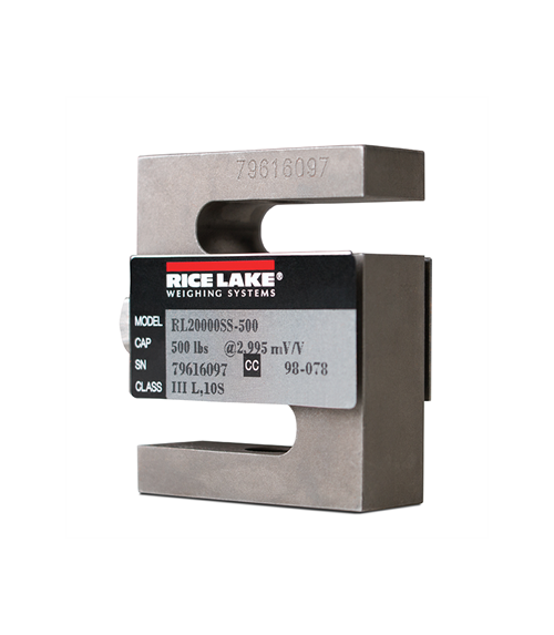 Rice Lake RL20000SS Stainless Steel, S-beam Load Cell / Celdas de carga / Células de carga
