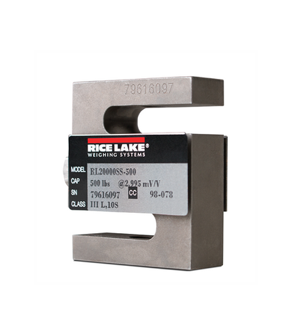 Rice Lake RL20000SS Stainless Steel, S-beam Load Cell / Celdas de carga / Células de carga