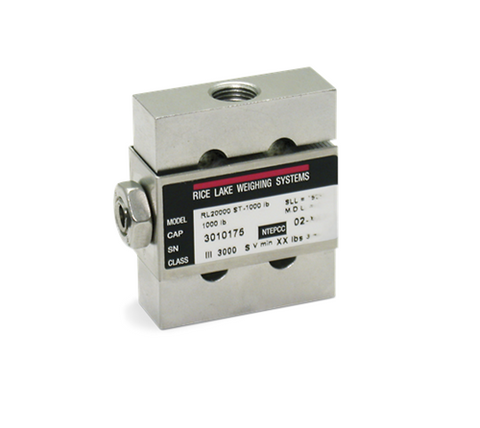 Rice Lake RL20000ST Stainless Steel S-beam Load Cell / Celdas de carga / Células de carga