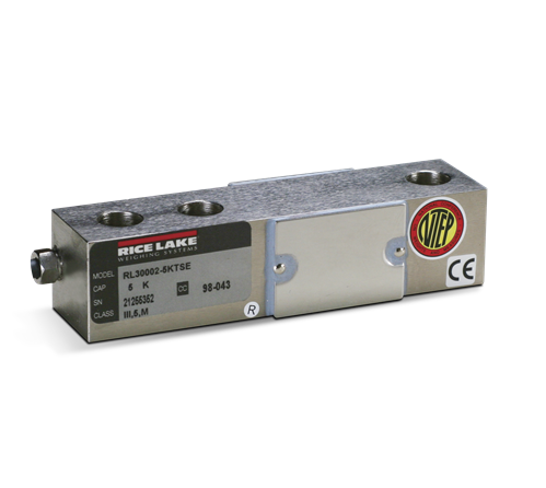 Rice Lake RL30002 Thru Hole, Alloy Steel, Single-ended Beam Load Cell / Celdas de carga / Células de carga
