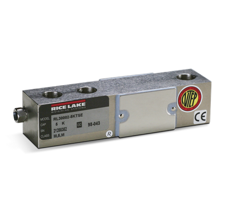 Rice Lake RL30002 Thru Hole, Alloy Steel, Single-ended Beam Load Cell / Celdas de carga / Células de carga