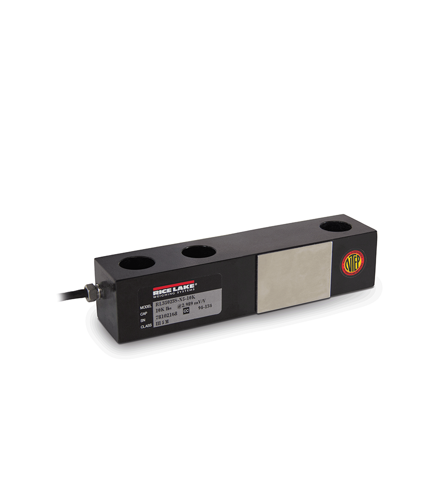 Rice Lake RL35023S Coated Stainless Steel, Single-Ended Beam Load Cell / Celdas de carga / Células de carga