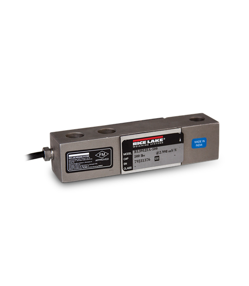 Rice Lake RL39123 Stainless Steel, Single-ended Beam Load Cell / Celdas de carga / Células de carga