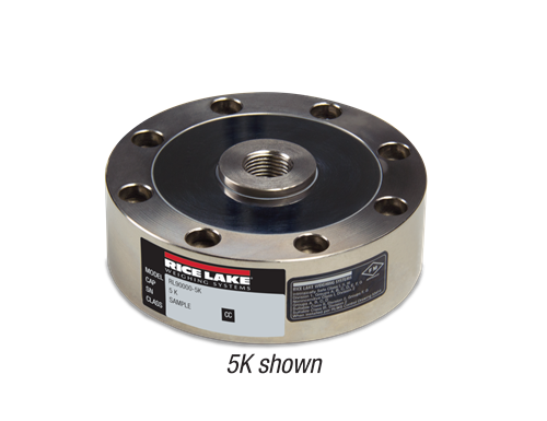 Rice Lake RL90000 Alloy Steel, Compression Disk Load Cell / Celdas de carga / Células de carga