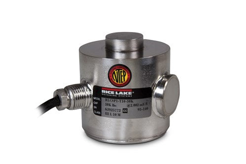 Rice Lake RLCSP1 Stainless Steel, Compression Canister Load Cell / Celdas de carga / Células de carga