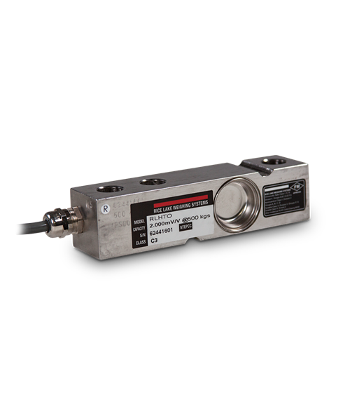 Rice Lake RLHTO Stainless Steel, Single-ended Beam Load Cell / Celdas de carga / Células de carga