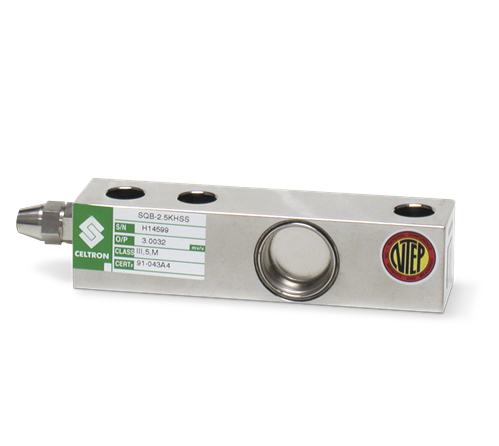 VPG® Celtron® H14599 SQB-HSS Stainless Steel, Single-Ended Beam Load Cell / Celdas de carga / Células de carga
