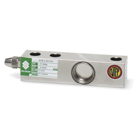 VPG® Celtron® H14599 SQB-HSS Stainless Steel, Single-Ended Beam Load Cell / Celdas de carga / Células de carga