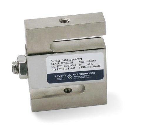 VPG Revere 363-B10-100-20PI Alloy Steel, S-beam Load Cell / Celdas de carga / Células de carga