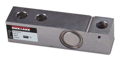Rice Lake RL32018S-HE Stainless Steel, Single-ended Beam Load Cell / Celdas de carga / Células de carga