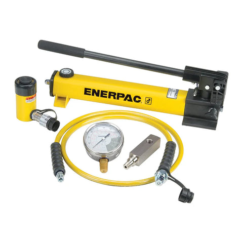 Enerpac SCR106H - Cilindro hidráulico con bomba manual - Conjunto 10 Ton - 6.13 pulg Carrera