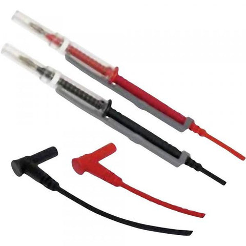 CHAUVIN ARNOUX P01295462Z - Set of 2 leads 1.5 m long with ø4 mm IP2X test probes