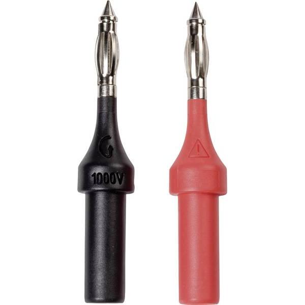 CHAUVIN ARNOUX P01102125Z - Set of 2 red/black test probes ø 4 mm