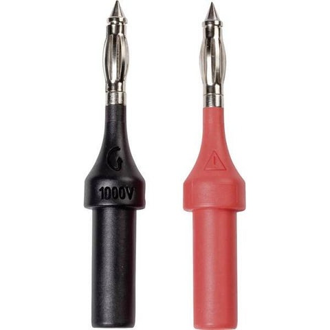 CHAUVIN ARNOUX P01102125Z - Set of 2 red/black test probes ø 4 mm