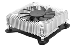 WELLSUNFAN CPU HEATSINK FAN  High Air Flow, Low Noise FD07010-115X