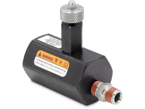 Enerpac V66F - Válvula de retención accionada manualmente con válvula de alivio incorporada