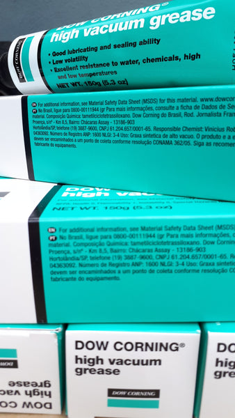 Dupont Molykote Dow Corning High Vacuum Grease Grasa Alto Vacio 150gr