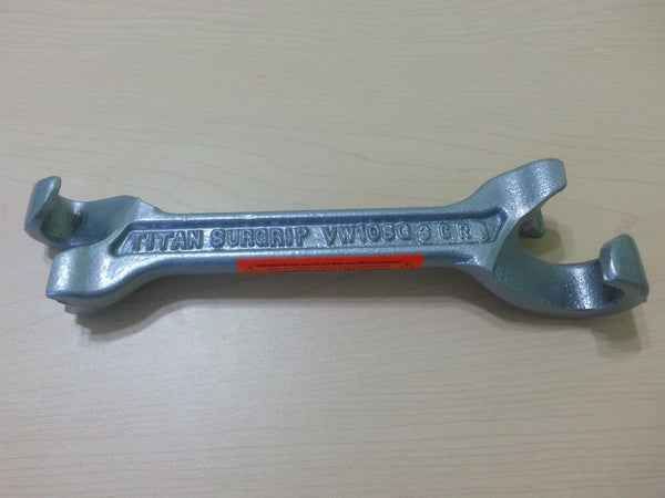 GEARENCH TITAN SURGRIP VALVE WHEEL WRENCH / LLAVE PARA VALVULAS DE VOLANTE SENCILLA Y DOBLE